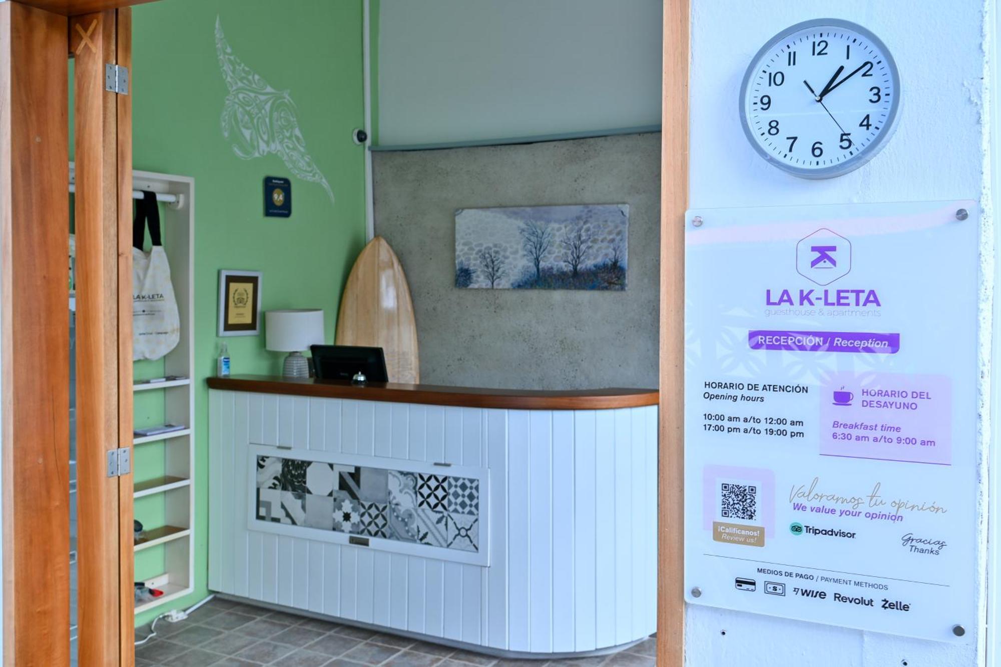 La K-Leta Boutique Guesthouse Puerto Ayora  Eksteriør billede